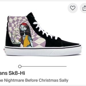 Vans Nightmare Before Christmas Sally Sk8 Hi